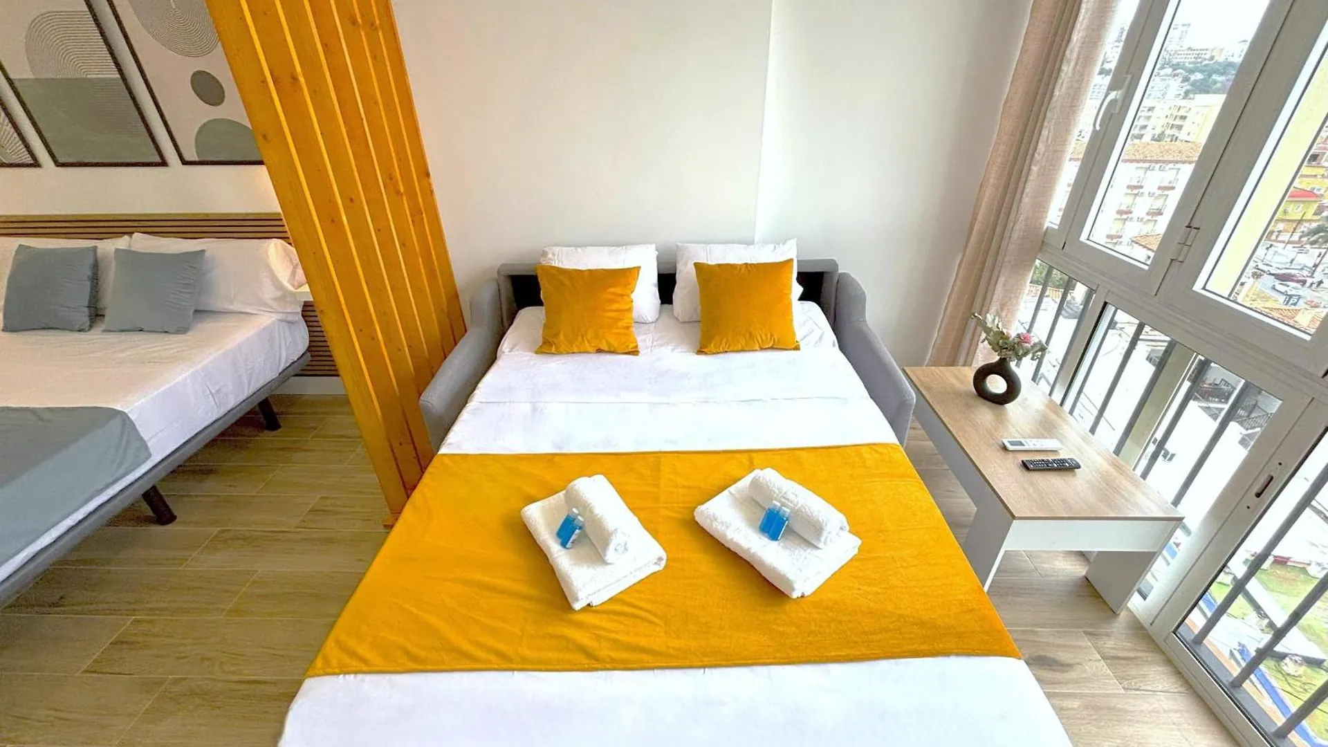 アパート Evans Realty Bl Estudio Lujoso & Vistas Al Mar トレモリノス